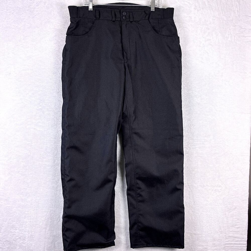 Joe Rocket Nylon Pants Men 36 (38) Black Biker Motorcycle Ballistic No Armour